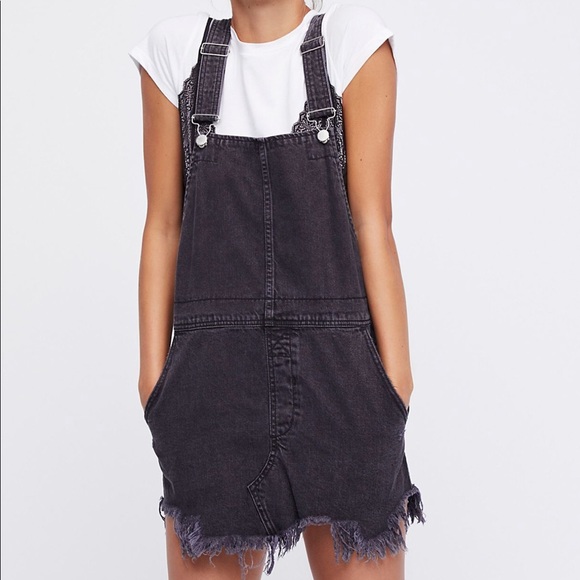 Free People Dresses & Skirts - Free people black destroyed jumper
